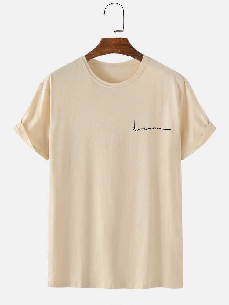 Men's 100% Cotton Character Print T-Shirt | Crew Neck Short Sleeve Casual