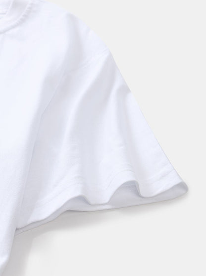 Men's 100% Cotton Dot Horse Graphic T-Shirt | Casual Short Sleeve Design