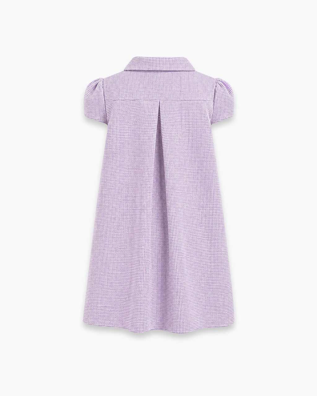 Peter Pan Collar Mini Dress in Lilac